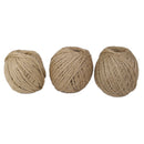60M Twisted Burlap Jute Twine Rope Natural Hemp Linen Cord String for Card Making Craft Project Scrapbooking DIY Gift Decor 2mm