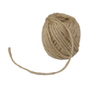30M Twisted Burlap Jute Twine Rope Natural Hemp Linen Cord String for Card Making Craft Project Scrapbooking DIY Gift Decor 3mm