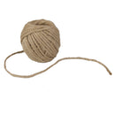 30M Twisted Burlap Jute Twine Rope Natural Hemp Linen Cord String for Card Making Craft Project Scrapbooking DIY Gift Decor 3mm