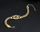 Fashion Women Necklace Earring Bracelet Ring Set Wedding Party Jewelry Sets