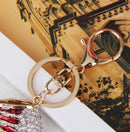 Fashionable Creative High Heels Design Charms Pendant Keyring Keychain Handbag Purse Hanging DIY Car Key Decor Ornaments Red