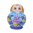 10pcs Wooden Russian Nesting Babushka Matryoshka Dolls Set Hand Painted 15cm