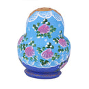 10pcs Wooden Russian Nesting Babushka Matryoshka Dolls Set Hand Painted 15cm