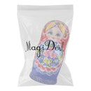 7x Hand Painted Colorful Wooden Nesting Dolls Babushka Matryoshka Art Crafts Kids Play Fun Toy Home Ornament