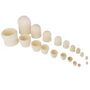 10x DIY Unpainted Wooden Blank Embryos Russian Nesting Dolls Matryoshka Toy