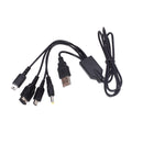 4 in 1 Universal USB Power Data Sync Cable COMPATIBLE FOR NDSi / NDSL / NDS / PSP Video Games Accessory Black