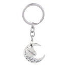 Cute Unique Design Co Workers Sisters Family Friends Key Ring Party Wedding Banquet Xmas Diwali Gift Silver Grandpa