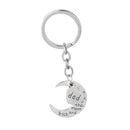 Cute Unique Design Co Workers Sisters Family Friends Key Ring Party Wedding Banquet Xmas Diwali Gift Silver Dad