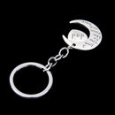 Cute Unique Design Co Workers Sisters Family Friends Key Ring Party Wedding Banquet Xmas Diwali Gift Silver Dad