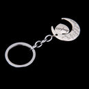 Cute Unique Design Co Workers Sisters Family Friends Key Ring Party Wedding Banquet Xmas Diwali Gift Silver Daughter
