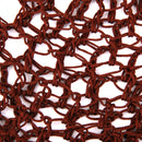 1x Women Soft Rayon Snood Hair Net Fashion Crochet Hairnet Cap Brown