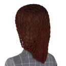 1x Women Soft Rayon Snood Hair Net Fashion Crochet Hairnet Cap Brown
