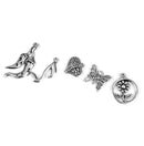 Men Women Mixed Shapes Charms Pendant For Necklace Bracelets Anklet Jewelry Making Accessory PACK OF 20PCS