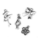 Men Women Mixed Shapes Charms Pendant For Necklace Bracelets Anklet Jewelry Making Accessory PACK OF 20PCS