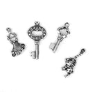 Men Women Mixed Shapes Charms Pendant For Necklace Bracelets Anklet Jewelry Making Accessory PACK OF 20PCS