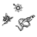 Men Women Mixed Shapes Charms Pendant For Necklace Bracelets Anklet Jewelry Making Accessory PACK OF 20PCS