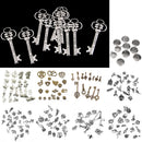 Men Women Mixed Shapes Charms Pendant For Necklace Bracelets Anklet Jewelry Making Accessory PACK OF 20PCS