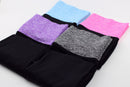 Women Girls Ladies Fashionable Breathable Comfortable Elastic Yoga Pants Tights Workout Bottom Grey M