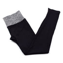 Women Girls Ladies Fashionable Breathable Comfortable Elastic Yoga Pants Tights Grey Black S