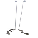 L and R Laptop LCD Hinges Set COMPATIBLE FOR HP Pavilion G6S G6T G6X G6T LED Durable Replacement Accessory Silver