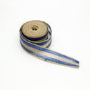 10M Natural Jute Hessian Burlap Ribbon Rustic Home Wedding Party Decoration Scrapbooking Craft Project DIY Royal Blue