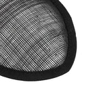 Fashionable Teardrop Shape Hat Base Fascinator Headpieces Base Costume Making Head Dress Millinery Craft DIY Black