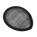Fashionable Teardrop Shape Hat Base Fascinator Headpieces Base Costume Making Head Dress Millinery Craft DIY Black