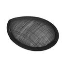 Fashionable Teardrop Shape Hat Base Fascinator Headpieces Base Costume Making Head Dress Millinery Craft DIY Black