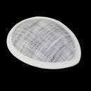 Fashionable Teardrop Shape Hat Base Fascinator Headpieces Base Costume Making Head Dress Millinery Craft DIY Beige