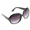 Fashion Retro Women Black Sunglasses Oversized Shades Beach Eyewear UV400