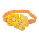Yellow Flower Baby Girls Headband Photography Props Hair Band