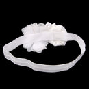 White Flower Baby Girls Headband Photography Props Hair Band