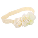 Ivory Flower Baby Girls Headband Photography Props Hair Band