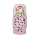 5pcs Hand Painted Pink Angel Wooden Russian Nesting Dolls