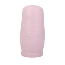 5pcs Hand Painted Pink Angel Wooden Russian Nesting Dolls