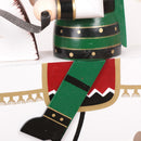 Green Wooden Nutcracker On A Rocking Horse