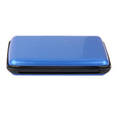 Mini Waterproof Aluminum Metal Business ID Credit Card Holder - Blue