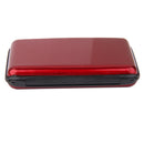 Mini Waterproof Aluminum Metal Business ID Credit Card Holder - Red