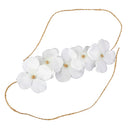 Wedding Bridemaid Flower Girl Wrist Flower White
