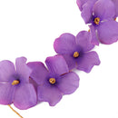 Wedding Bridemaid Flower Girl Wrist Flower Purple