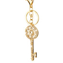 Fashion Crystal Rhinestone Concentric Circles Key Pendant Keyring Keychain Key Chain