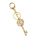 Fashion Crystal Rhinestone Concentric Circles Key Pendant Keyring Keychain Key Chain