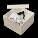 Music Mug with Piano Shaped Handle Porcelain Cup Black Note