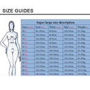 Plus Size Women Skirt Swimsuit Monokini Padded Swimwear Beach Wear 6XL Blue