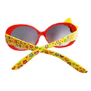 Kids Cute Fashion Bowknot Decoration Fun Sunglasses Gift Red Frame