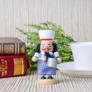 6pcs/Set Nutcracker Hanging Wooden Statue 10cm