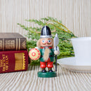 6pcs/Set Nutcracker Hanging Wooden Statue 10cm