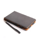 360 Rotation PU Leather Folio Cover Case Stand with Hand Strap COMPATIBLE FOR Google Nexus 7 inch Tablet Accessories Black