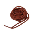 3mm Waxed Cotton Round Shoelaces Dress Party Accessory Dark Brown 100cm
