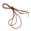 3mm Waxed Cotton Round Shoelaces Dress Party Accessory Dark Brown 100cm